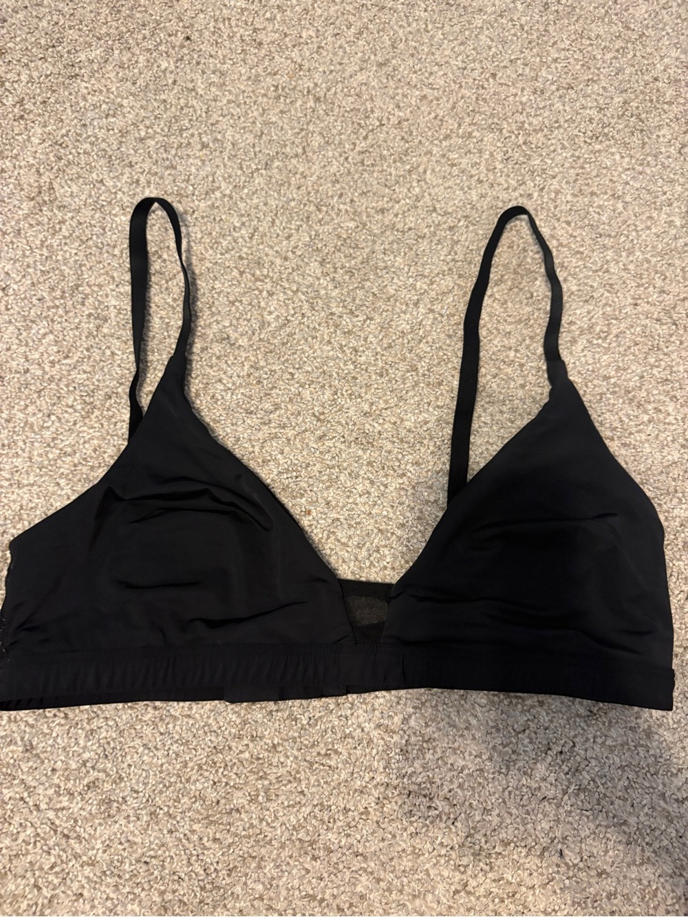 Pepper wireless bra black bralette size L
